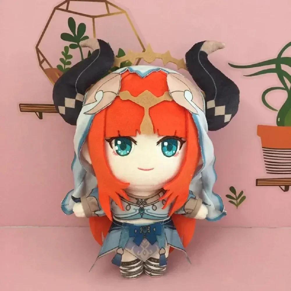 Citlali Plush Doll Genshin Impact Game Scaramouche Furina Wriothesley Neuvillette Baizhu Stuffed Toy Soft Figurine Birthday Gift