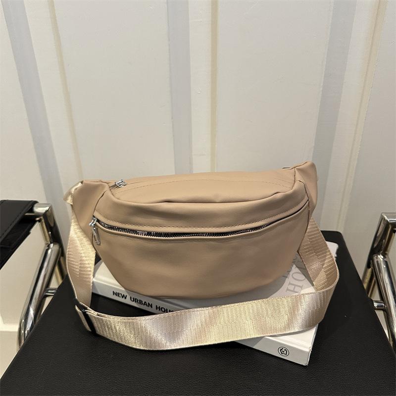 Сумка на пояс для мобильного телефона, простая модная брендовая женская нагрудная сумка, японский легкий небольшой рюкзак на одно плечо, женская повседневная спортивная сумка через плечо