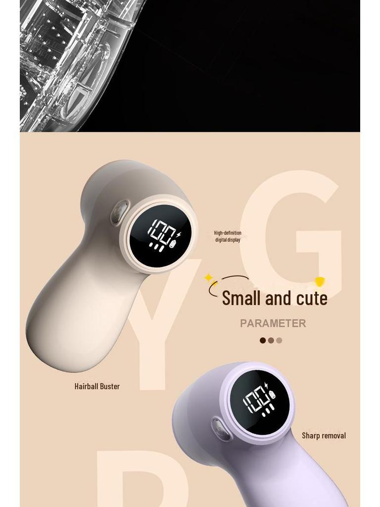 Перезаряжаемый 2-в-1 эпилятор и триммер с цифровым дисплеем для домашнего использования