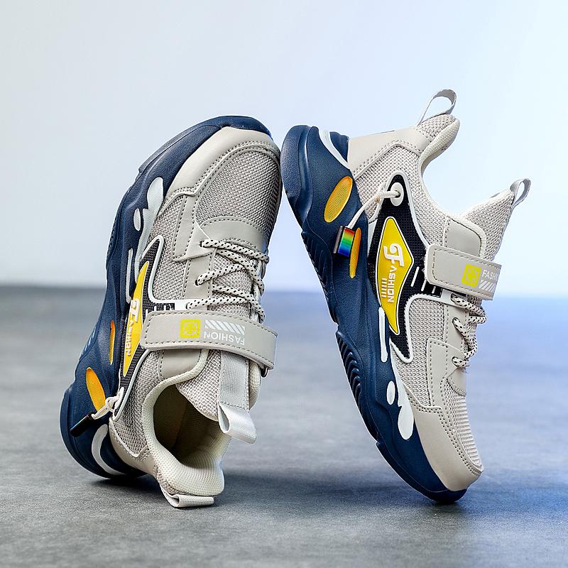 Детские кроссовки для мальчиков 2–12 лет, летние детские повседневные дышащие прогулочные спортивные кроссовки для девочек, обувь для подростков