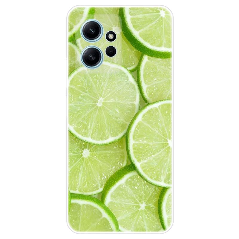 Для Xiaomi Redmi Note 12 Note12 4G чехол Мягкая силиконовая задняя крышка Мультяшный чехол для телефона Разнообразие