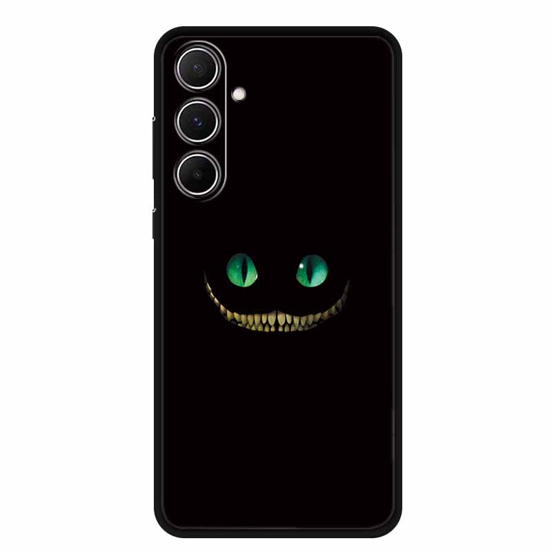 Чехол для Samsung Galaxy A55 5G Животные Мягкий Силикон ТПУ Чехлы для Телефона Задняя Крышка Для SamsungA55 Волк Защитник Милая Девочка Оболочка