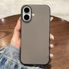 Простой Тонкий Чехол Для iPhone 16E 16 15 14 13 12 11 Pro Max Plus Матовый Прозрачный Цветной Жесткий PC Чехол Прозрачный Fundas