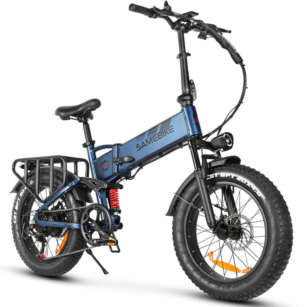 SAMEBIKE Складной электрический велосипед RS-A02 Pro, 20 дюймов, с аккумулятором 48V15AH
