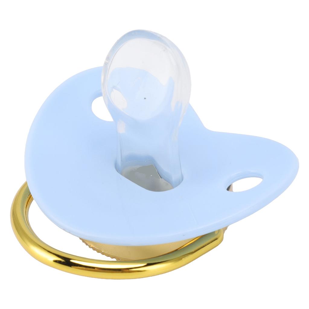 Детская роскошная пустышка соска-пустышка для новорожденных без бисфенола А Маленький принц со стразами золотистого цвета для детей от 6 до