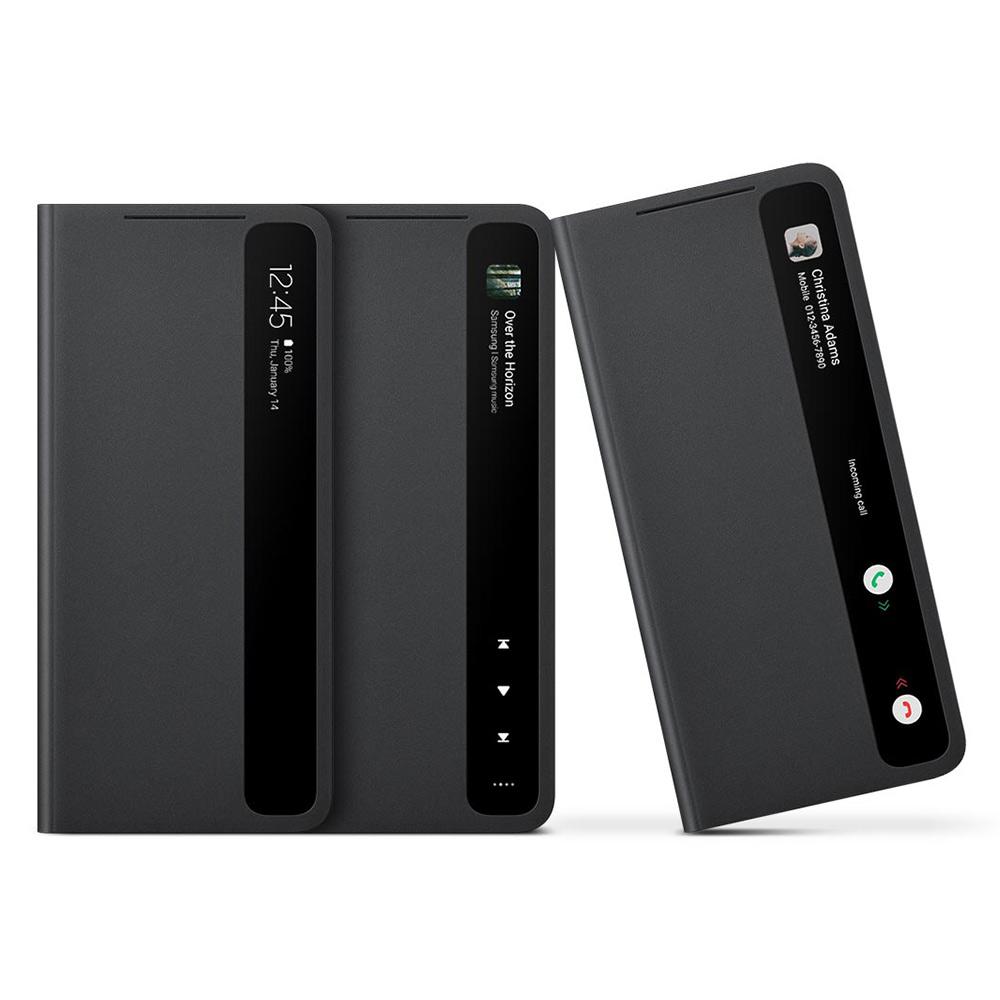 Samsung Оригинальный чехол для телефона Smart View для Samsung Galaxy S21 Ultra 5G Smart View, откидная крышка, интеллектуальный чехол для телефона