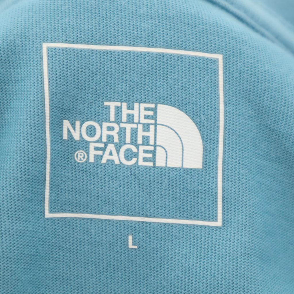 THE NORTH FACE Short sleeve T-shirt L light blue Outdoor NT32335X Men's Used