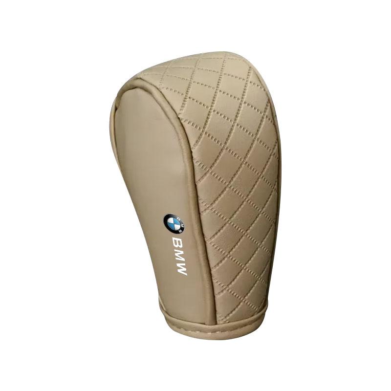 Car Gear Shift Cover PU Leather Shift Lever Cover Gearbox Shifter Knob Protective For BMW E39 E46 E90 E36 E60 E34 E30 F30 X1 X3 X5 X6 X7 E92 E93 E87