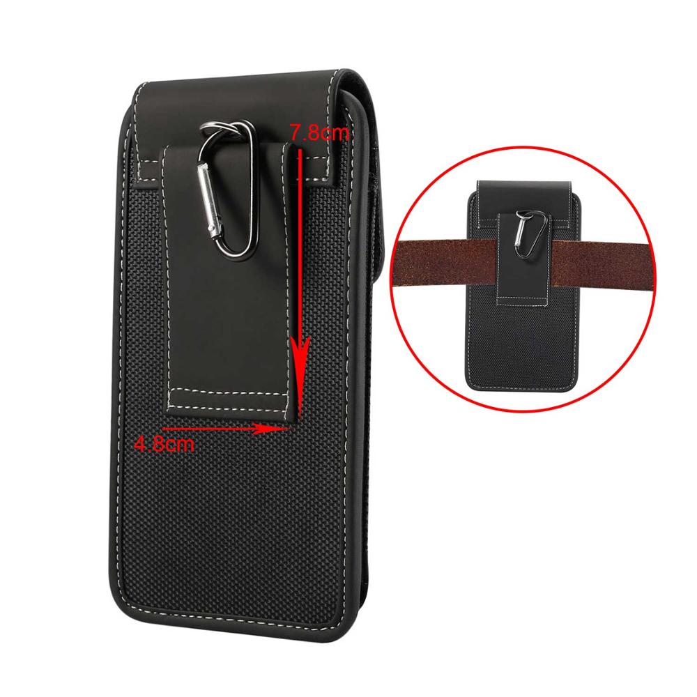 Phone Case For Xiaomi 14T Pro Oxford Leather Belt Clip Holster Waist Bag For Xiaomi Mi 14 T 13T 12T 11T 10T Pro Universal Pouch