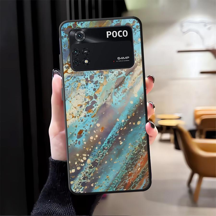 Чехол для телефона Xiaomi Poco M5 F3 F4 F5 M3 M4 Pro X3 X4 X5 C50 C51 C65 Ретро Ржавые пятна