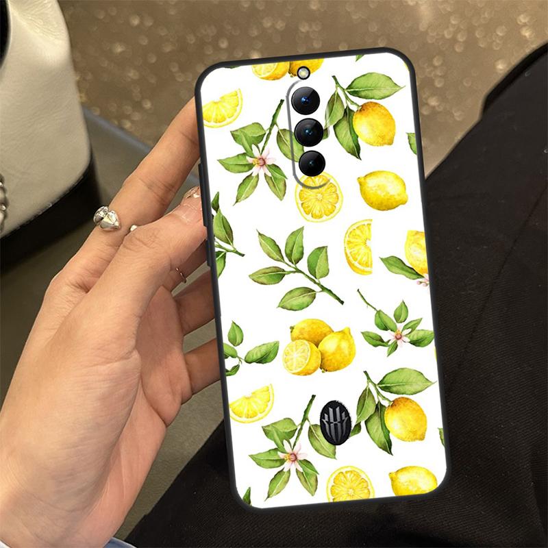 Чехол для телефона Lemon Fruit для Nubia Red Magic 8 8S Pro Plus 6S 7S 6 7 Pro 6R 5G 5S задняя крышка Shell