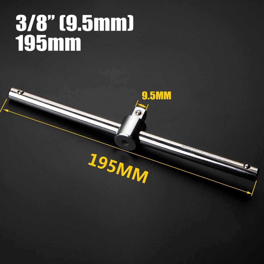 1 шт. 1/4" 3/8" 1/2" Привод Т-образная рукоятка Адаптер-вставка для торцевой головки Скользящий стержень Новый торцевой ключ