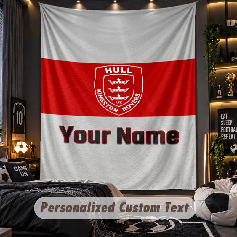 TapestryHull KR Custom Name Text Personalized Wall Hanging Tapestry Home Wall Decor