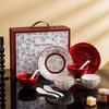 Керамический подарочный набор столовой посуды Xiaoyueya Nordic Rose Holiday