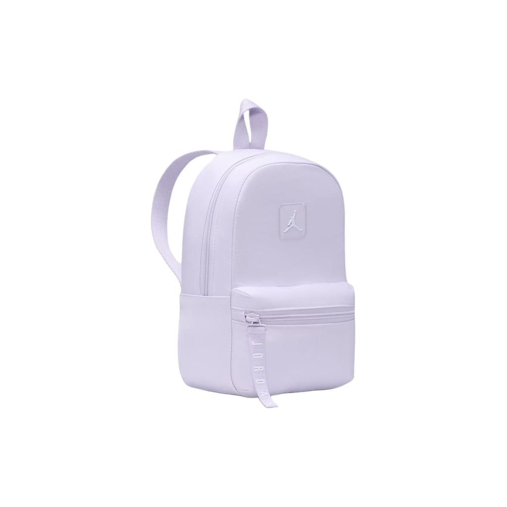 Jordan Crinkle Casual Sports Zipper Backpack Unisex Backpack Frost-Purple HF1790-556