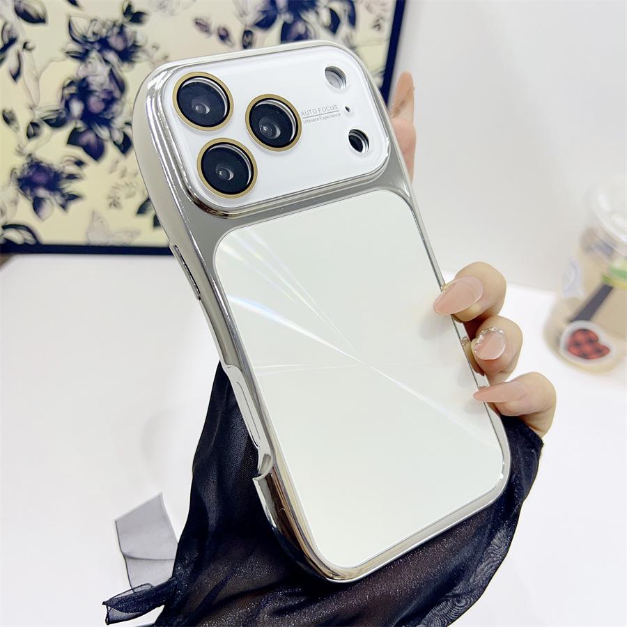 Тонкий противоударный чехол Aurora с гальваническим покрытием для iPhone 14/13 Совместим с Apple 17/16/15 Pro Max