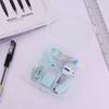 Portable Mini Office Stationery Set With Hole Punch, Staple Lifter