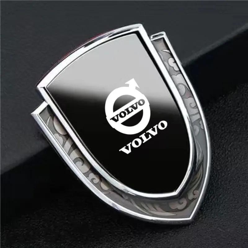 3D Металлическая Наклейка-Эмблема на Автомобиль Для Volvo XC40 XC60 XC90 S60 S90 V50 V70 V60 На Крыло Багажник Кузов Шильдик Наклейка Авто Аксессуары для Внешнего Тюнинга