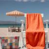 1pc Retro Sunburst Waves Pattern 2D Printed Microfiber Beach Towel, Quick Dry Super Absorbent. Great for Beach, Pool