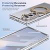 Магнитный прозрачный чехол с поворотным на 360° кронштейном для Samsung Galaxy Z Fold 7 6 5 4 Ударопрочный для Magsafe Подставка Защитная крышка экрана