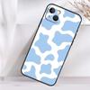 Чехол с коровьим принтом для iPhone 14 13 12 11 16 15 Pro Max Mini Cover X XR XS 8 7 14 16 15 Plus Аксессуары