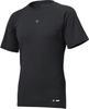 Descente Round Neck Short Sleeve Undershirt Black Men's DB5SUD10M, (Size O)
