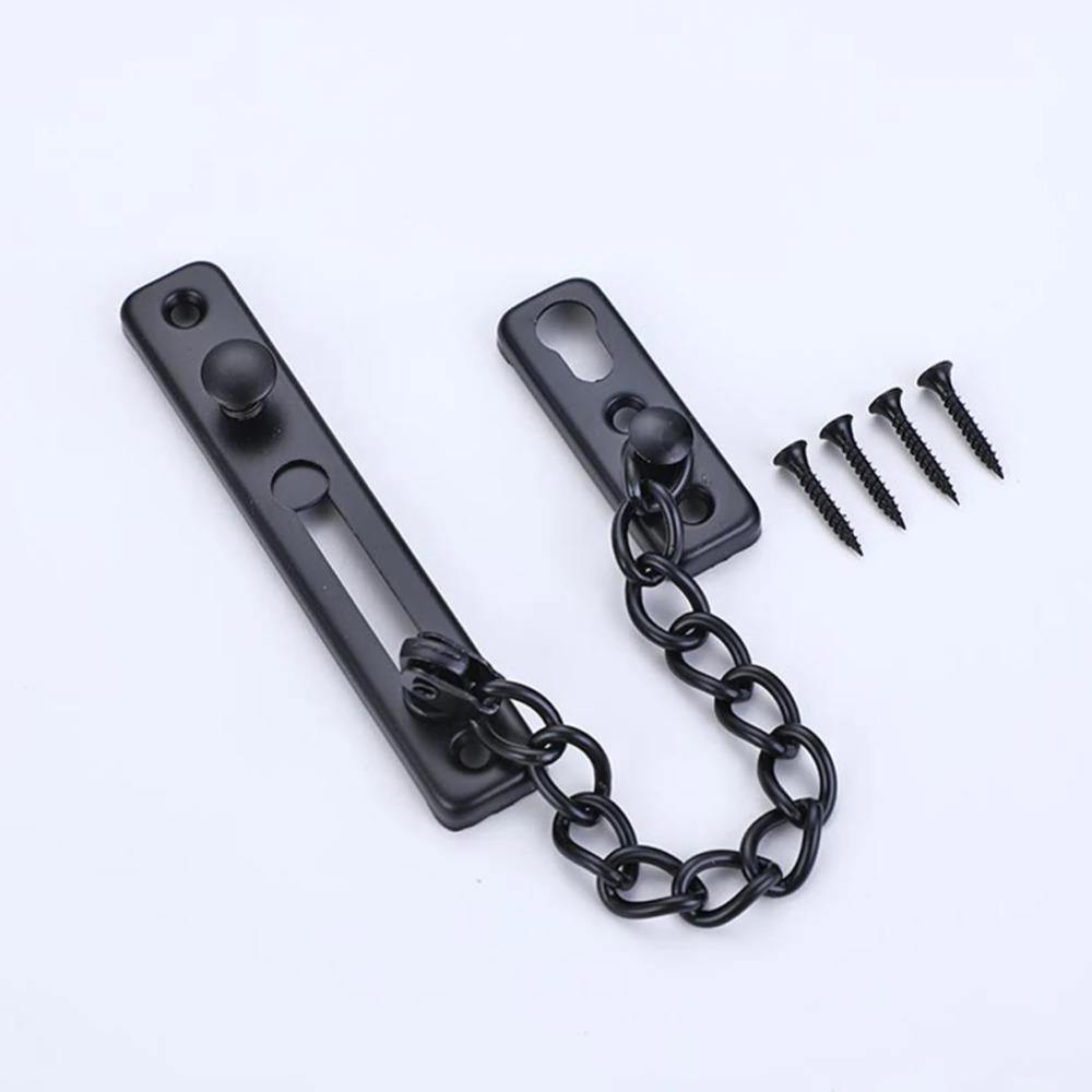 Внутренняя защелка из нержавеющей стали, пряжка, цепь безопасности, дверная цепочка, замок-цепочка для двери, фурнитура