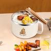 Noodle Bowl Set 1300ml Capybara Soup Bowl Microwave Safe Large Capacity Tableware For Everyday Dining Soup Noodle Salad Cereal
