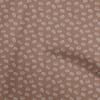 Cotton Flex Brown Fabric Retro Minimal Burger Dress Material Fabric Print Fabric By The Yard 40 Inch
