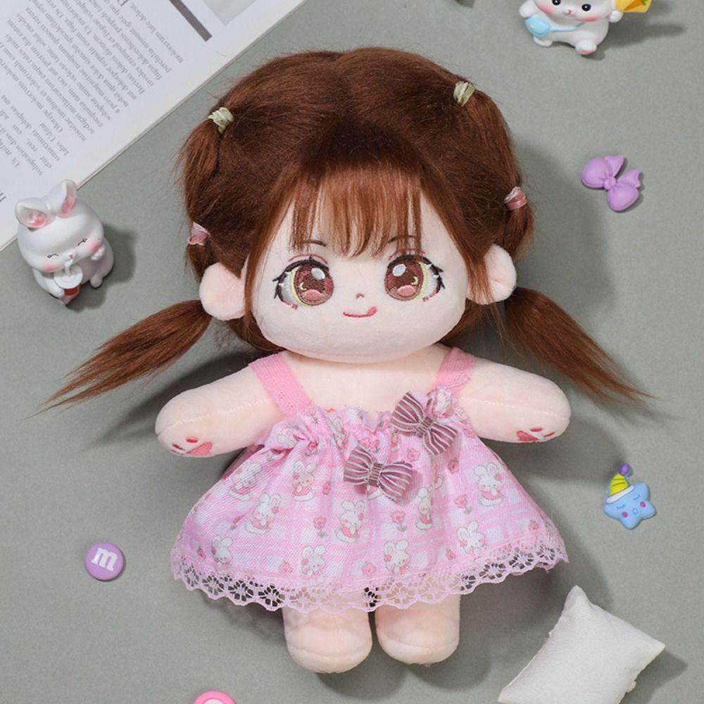 Аксессуары Платье принцессы Милые модные платья Юбка 20 см Хлопковая кукла/Куклы идолов EXO