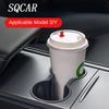 M3 MY Center Console Cup Holder Insert for Tesla Model 3 Y  Silicone Interior Slot Slip Car Accessories Drink