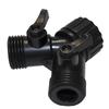 Садовый водяной коннектор NPT 3/4'' Y-образный соединитель потока воды двойной наружный резьбовой интерфейс коннектор для капельного полива