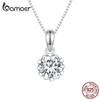 D Color VVS1 EX 1.0CT Moissanite Pendant Necklace for Women 925 Sterling Silver Wedding Engagement Gift Fine Jewelry