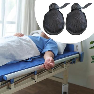 Перчатки с фиксацией рук, с мягкой подкладкой, из дышащей сетки, для пациентов, пожилых