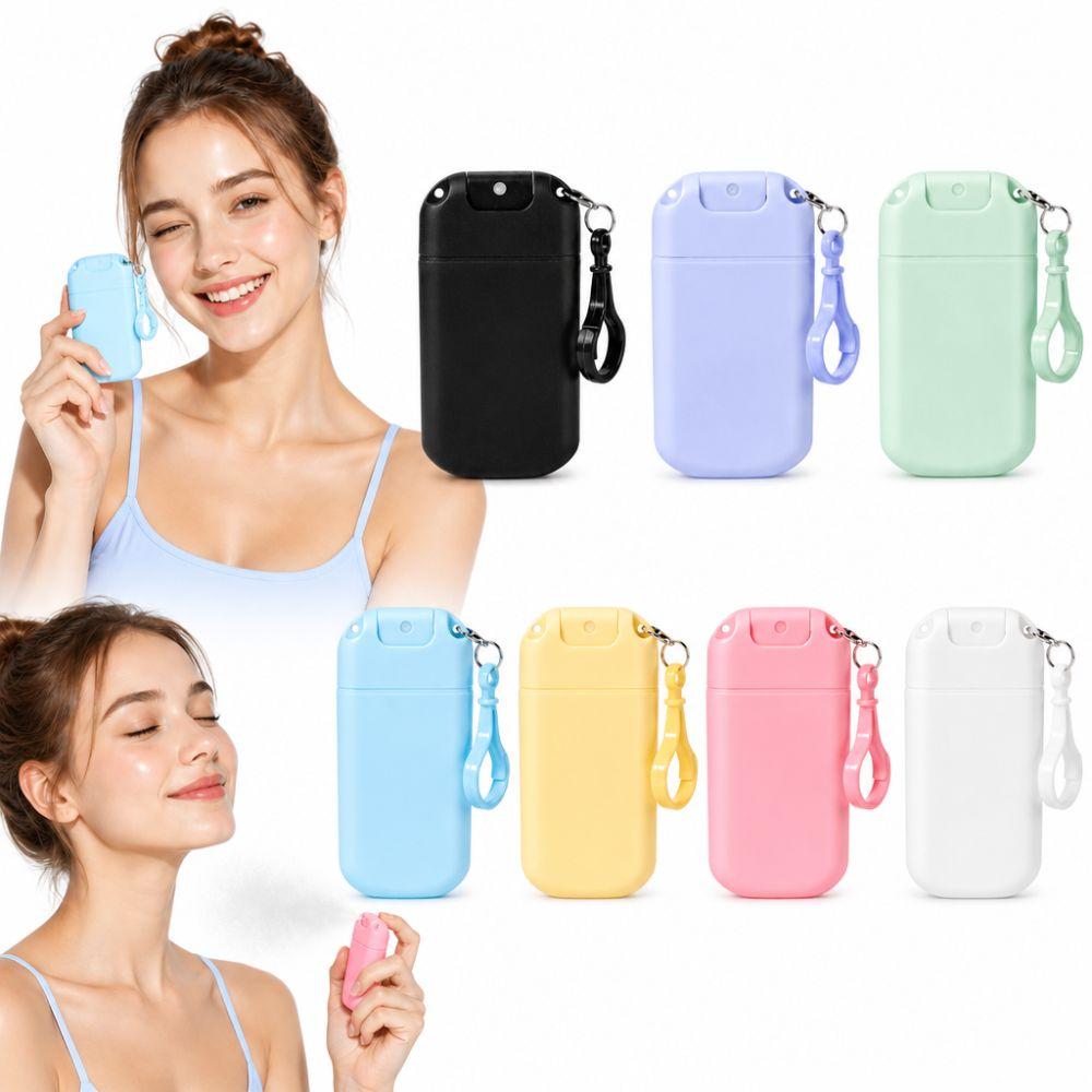 with Plastic Keychain Dispensing Bottles 30ml Capacity Card-style Spray Bottle For Travel