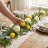 Realistic Lemon Vine Decor Greenery Simulation Lemon Vine Faux Lemon Wreath  Wedding Party Decor