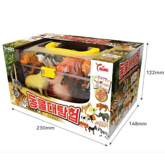Think Toy Animal Exploration Animal Model Figure Set, 1 Set, Popular Toys In Korea