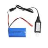 7.4V 18650 2000mAh Lithium Battery Pack for High-Speed Remote Control Off-Road Car 