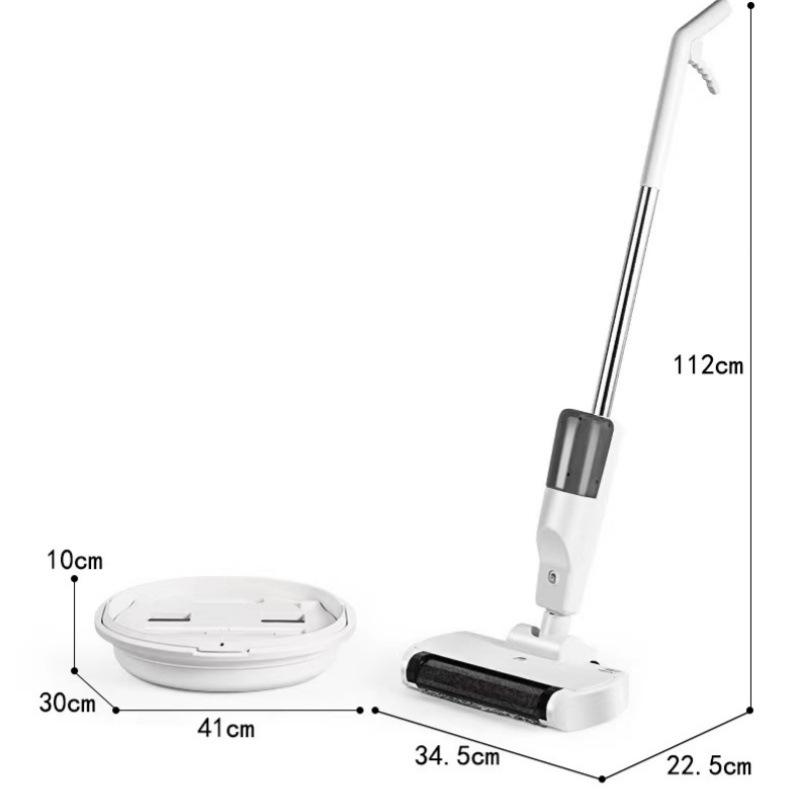 Wireless Electric Mop & Floor Cleaner: Sweeping, Suction, Mopping, Washing, Dual-use