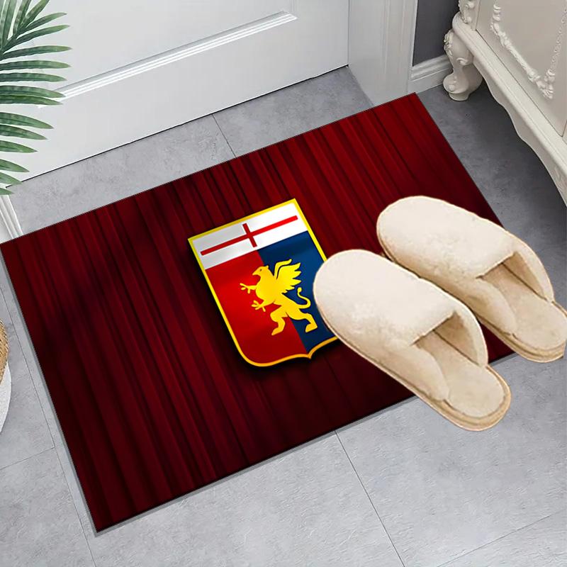 1PC Lion Shield Genoa Floor Mat for Living Room, Game Rooms, Office, Bedroom, Office Floor Mat Playful Design, Christmas fan gifts