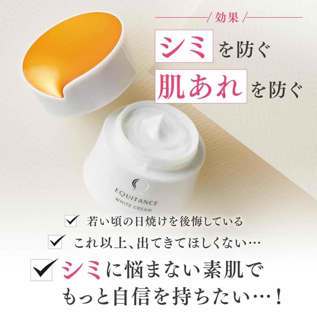 Equitance White Cream 40 г Отбеливающий крем Прозрачный Sunstar [Квази-лекарство] Отбеливание, Увлажнение, Пятна, Темные пятна, Веснушки, Прозрачный, Кожа,