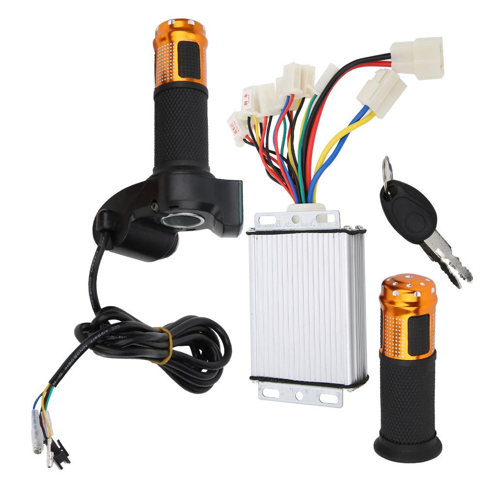 Контроллер 36 В, 1000 Вт и универсальная ручка дроссельной заслонки с комплектом оборудования для экранного дисплея