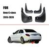 For Mercedes Benz C Class C-Class W205 2015~ Fender Mud Guard Flaps Mudguards Accessories Benz C180 C200 C260 C300 Mudguards