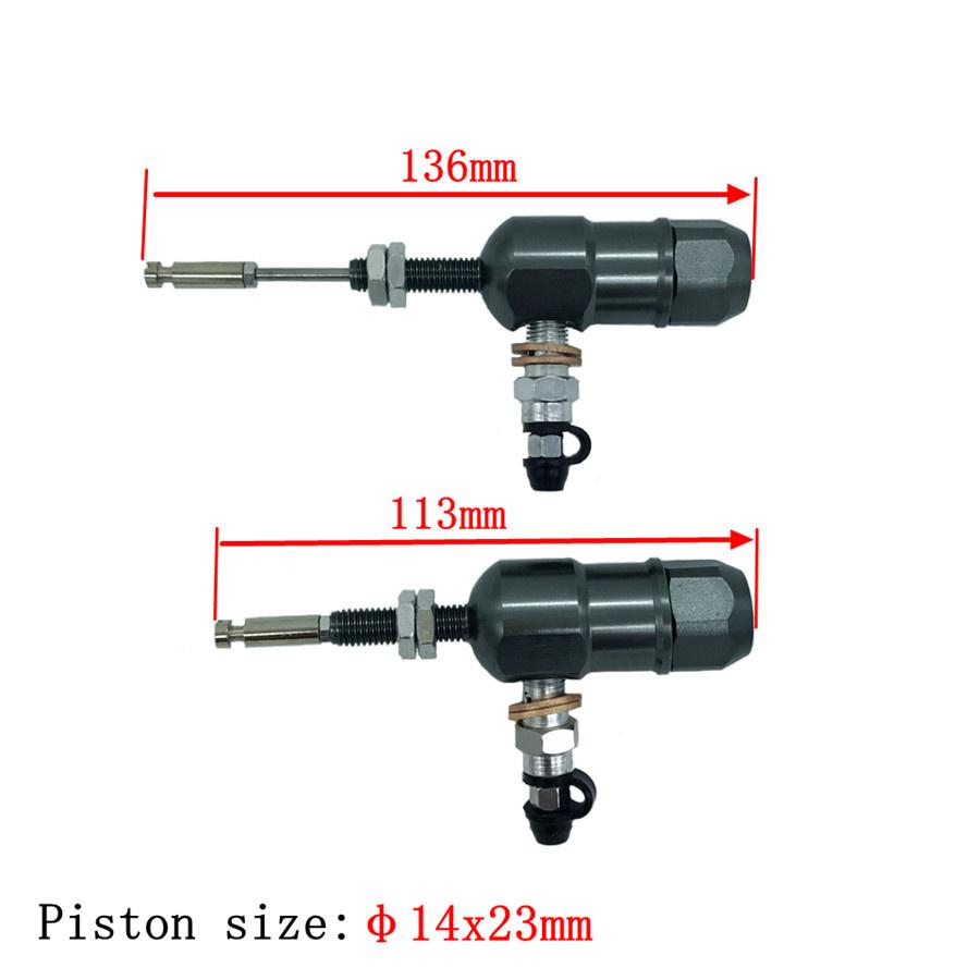 Universal Piston 14 X 23mm Motorcycle Hydraulic Hand Clutch Master Cylinder Rod System Performance Efficient Transfer Pump