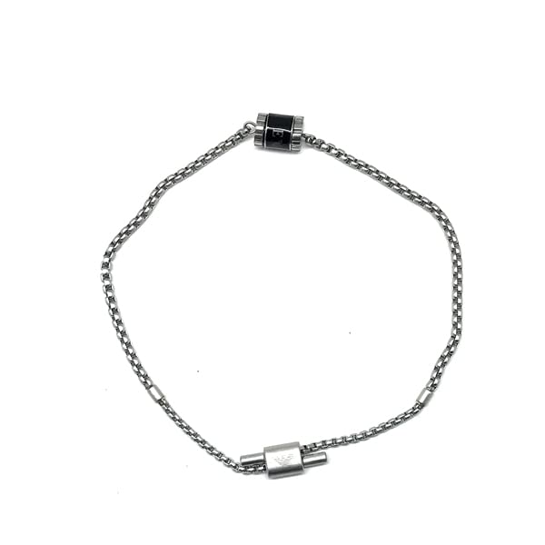 Emporio Armani Матовый серебряный браслет с логотипом Eagle EGS2845040 (Эмпорио Армани) [Элемент]