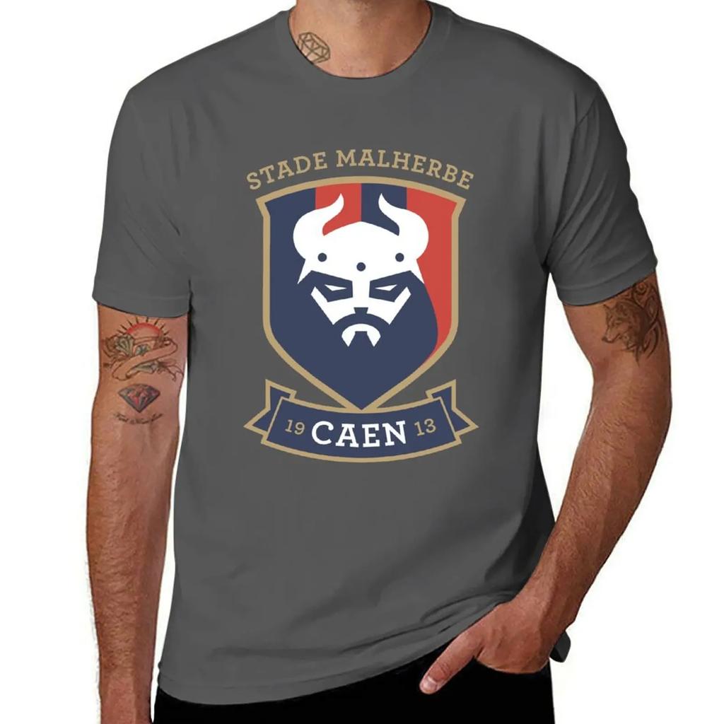 New model Fashionable and Innovative Stade Malherbe Caen TShirt tops shirts graphic tees sports fans anime clothes Tshirt