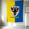 AFC Wimbledon Wall Tapestry Aesthetic Wall Hanging Printed Fabric Blanket Decorative Tapestries for Bedroom Living Room Home Decor