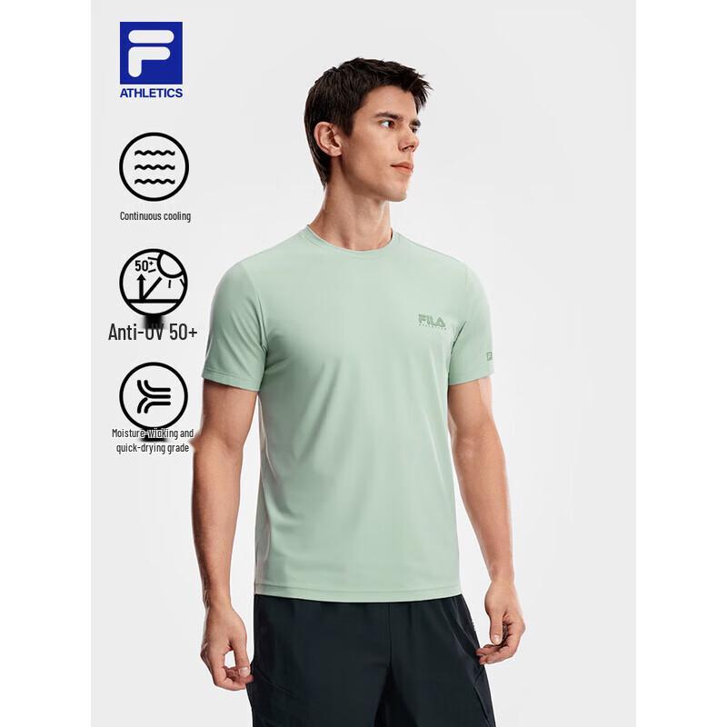 Fila Мужская охлаждающая быстросохнущая футболка с защитой от солнца