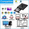USB 3.0 CD/DVD Recorder External Optical Drive SD Jack Card Reader USB Jack Mobile External Optical Drive DVD-RWAA