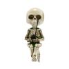 1PC Halloween Fishing Skeleton Resin Crafts Atmosphere Ghost Festival Decorative Ornaments